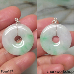 Jade Donut pendant