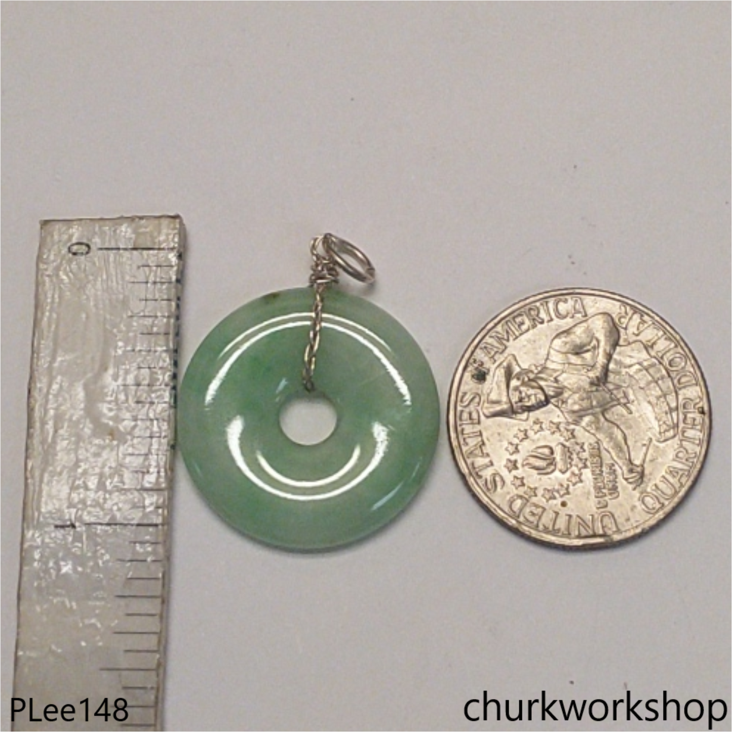 Jade Disc pendant