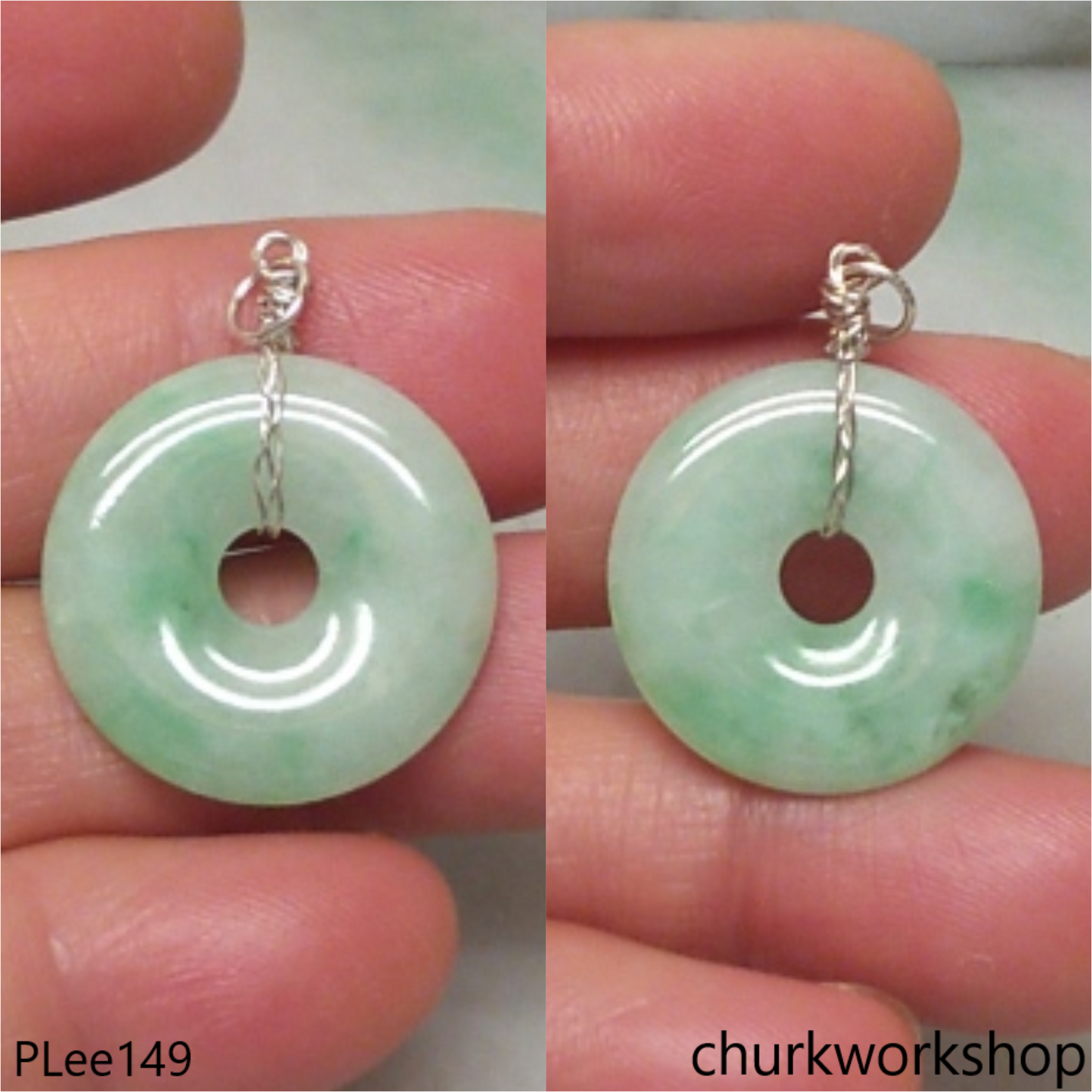 Jade Disc pendant