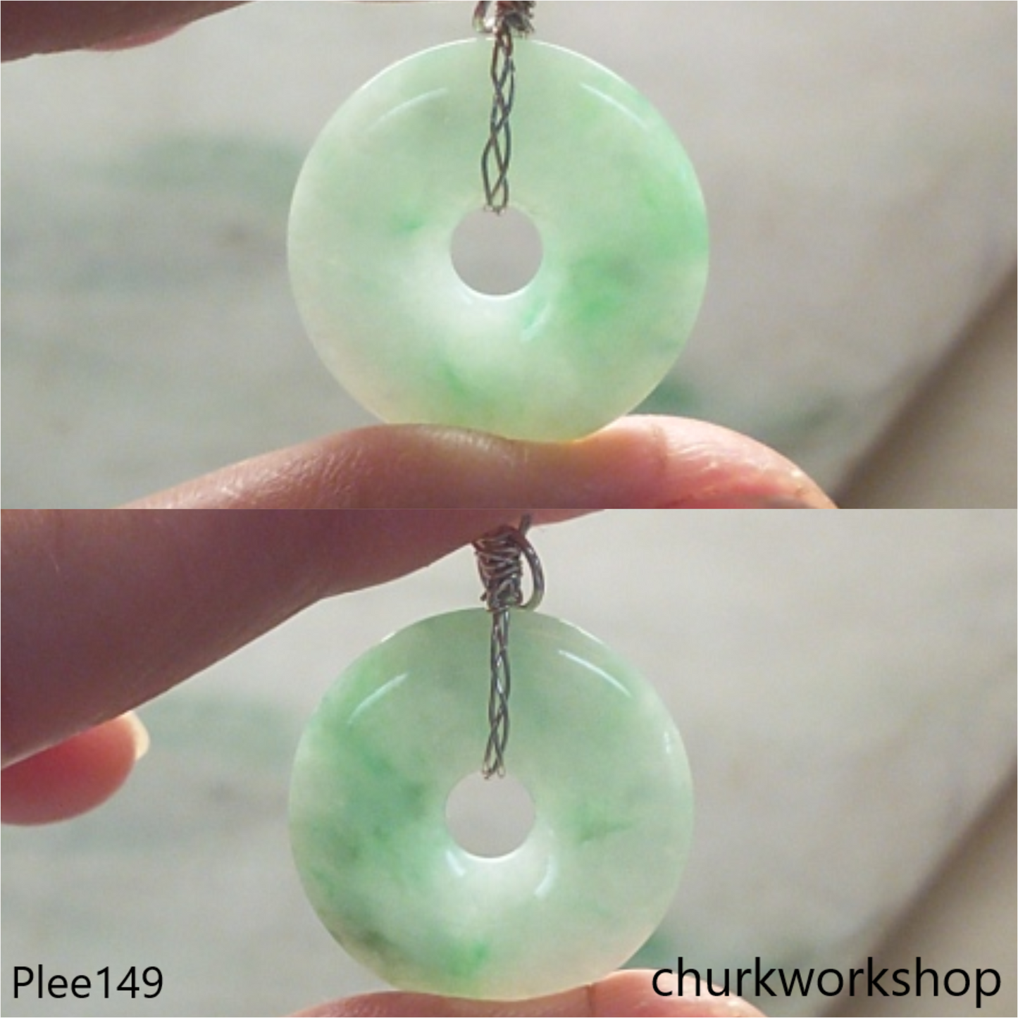 Jade Disc pendant