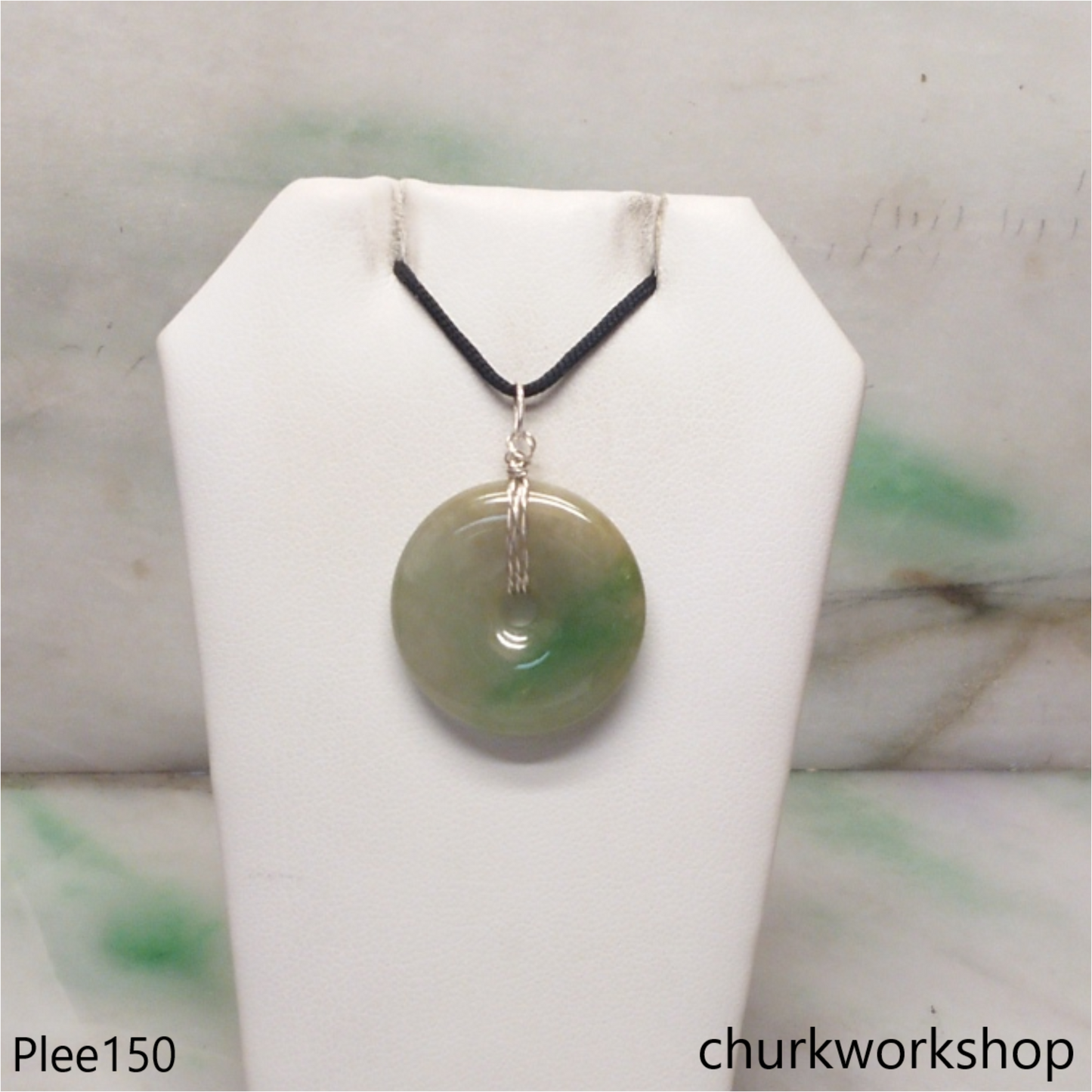 Jade Donut pendant