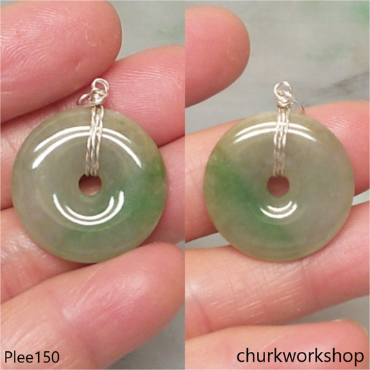 Jade Donut pendant