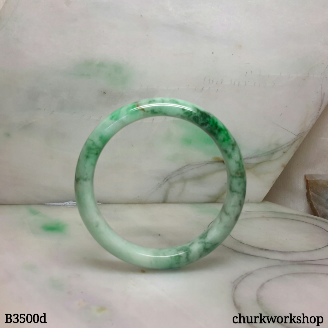 Green jade bangle