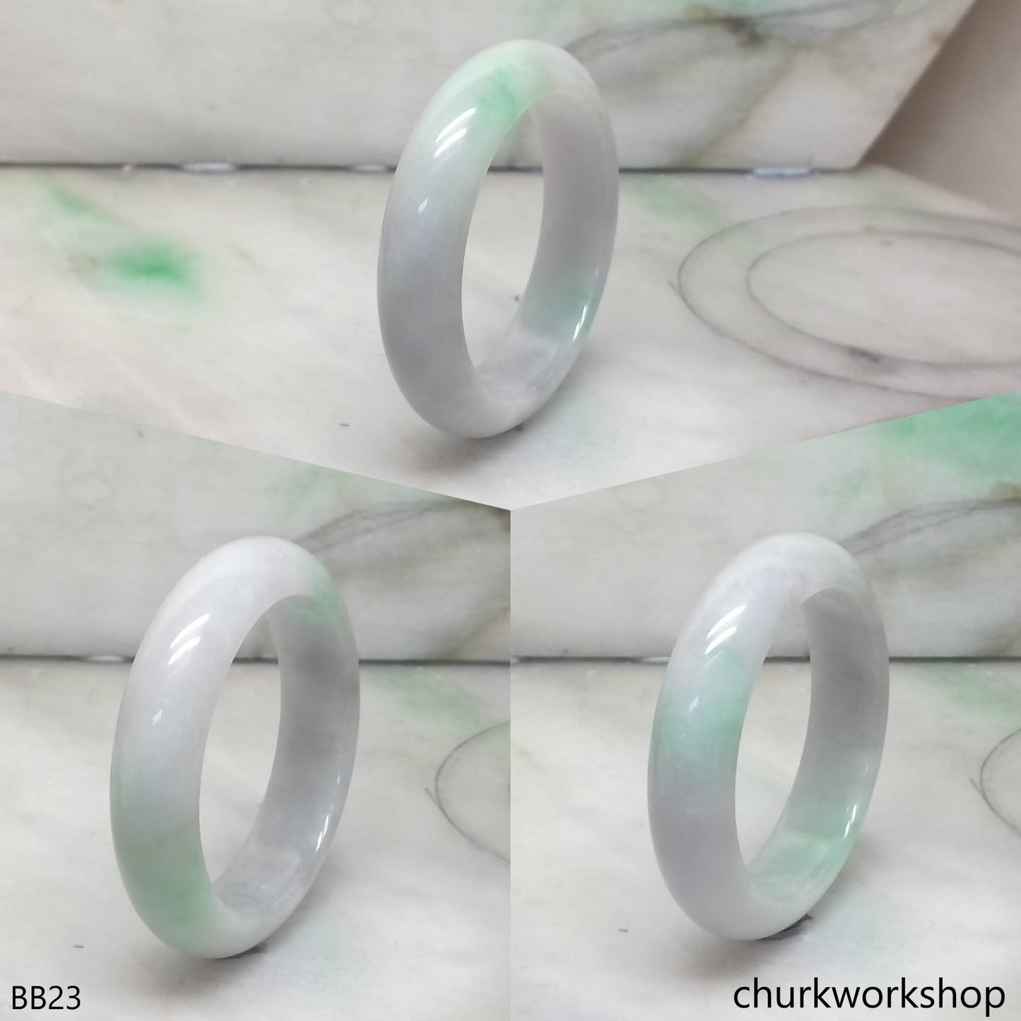 Baby jade bangle
