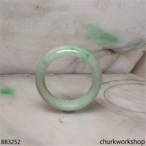 Light green with splotches green baby bangle