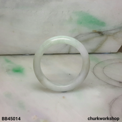 Pale green and lavender baby bangle