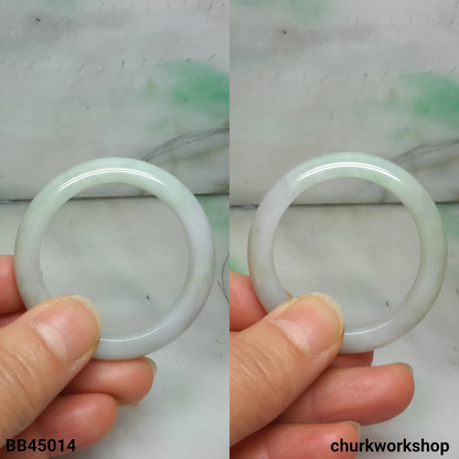 Pale green and lavender baby bangle