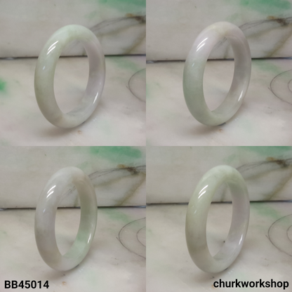 Pale green and lavender baby bangle