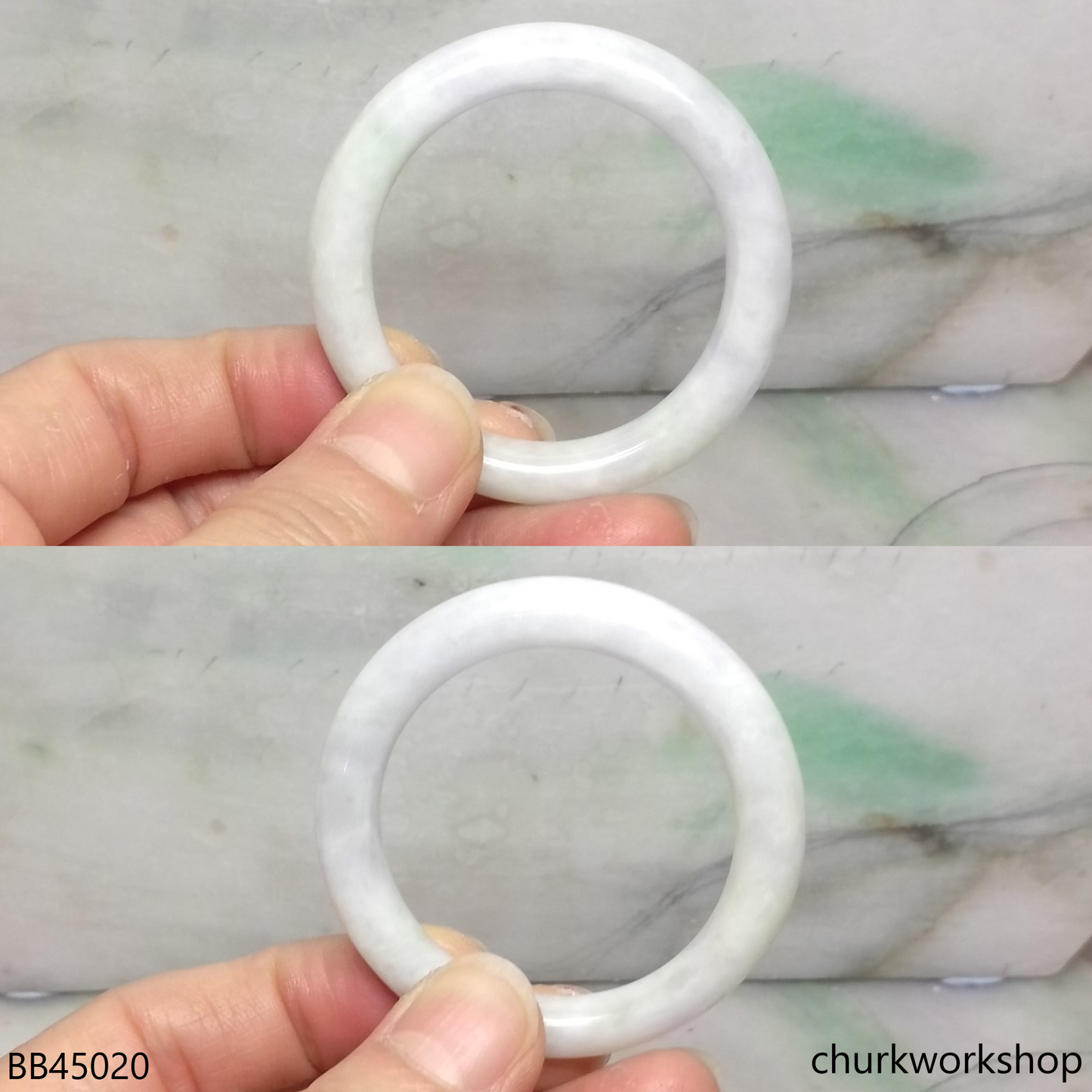 Pale lavender toddler bangle