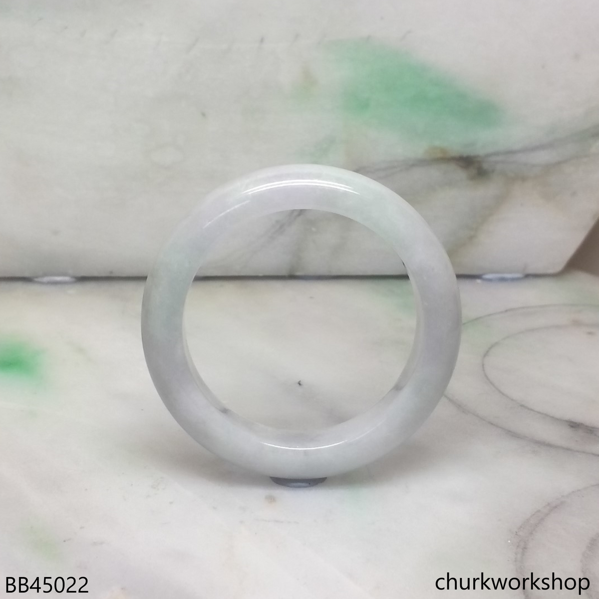 Pale lavender with pale green baby bangle