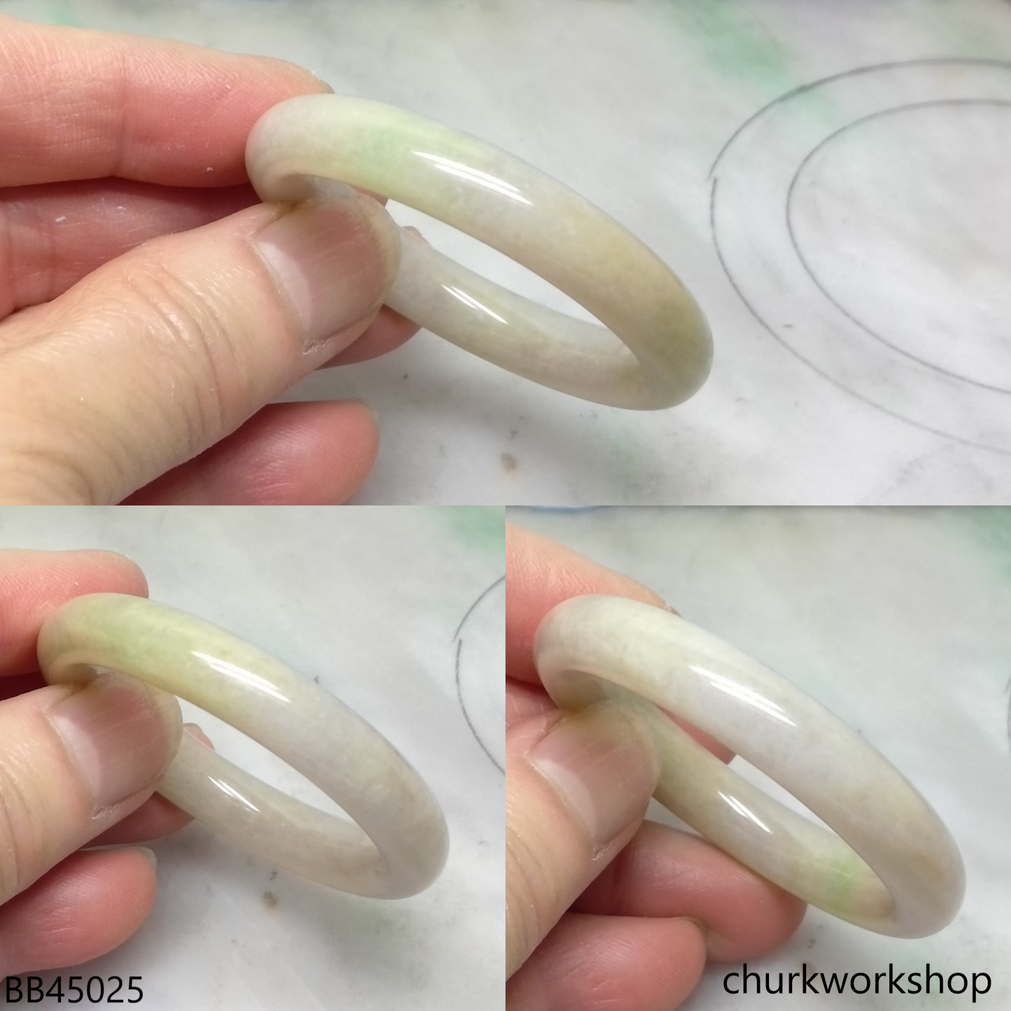 Yellowish green baby bangle
