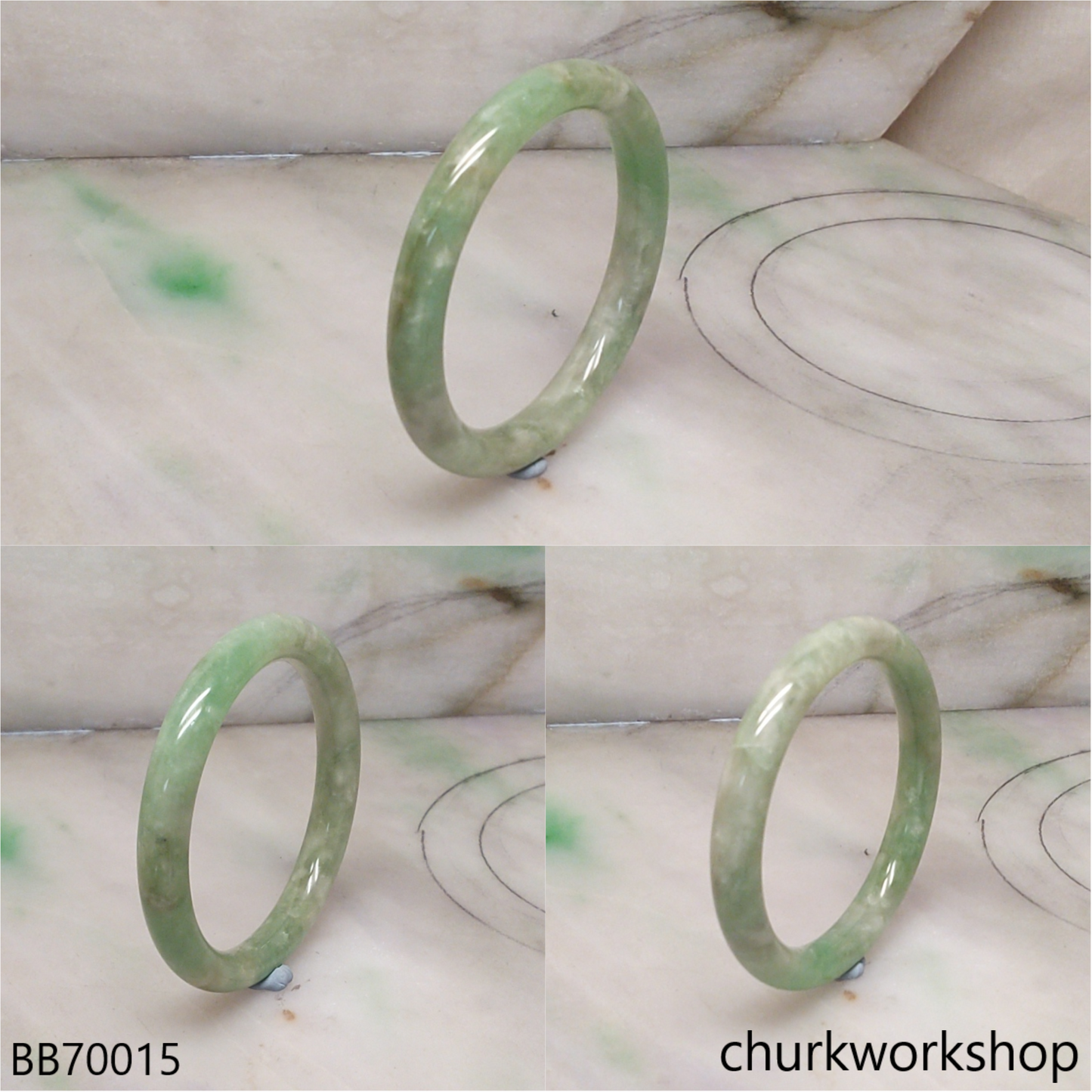 Light green baby bangle