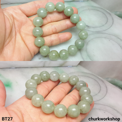 Light green beads bracelet