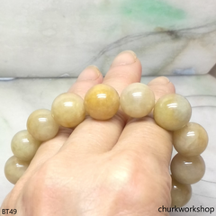 Honey red beads bracelet