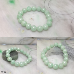 Light green beads jade bracelet