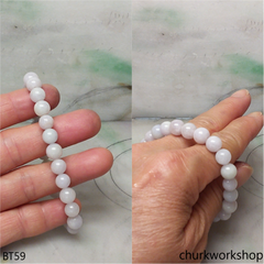 Light lavender beads bracelet