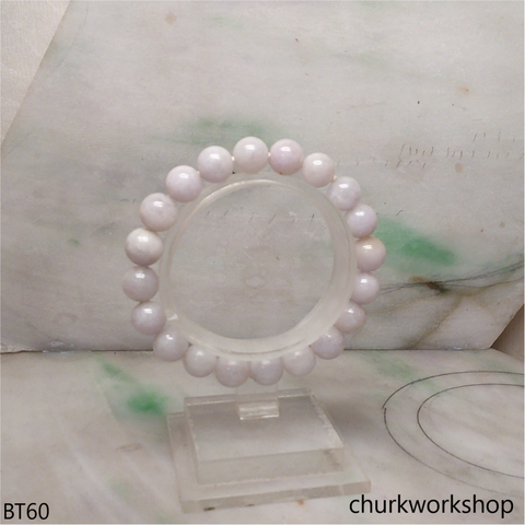 Light lavender beads bracelet