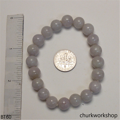 Light lavender beads bracelet