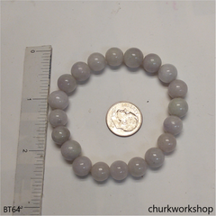 Light lavender beads bracelet