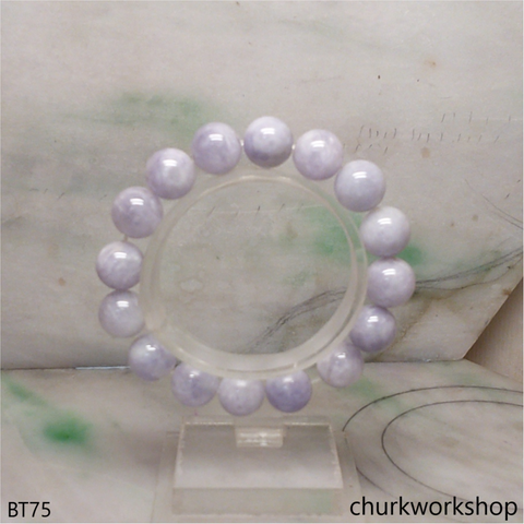 Lavender beads bracelet