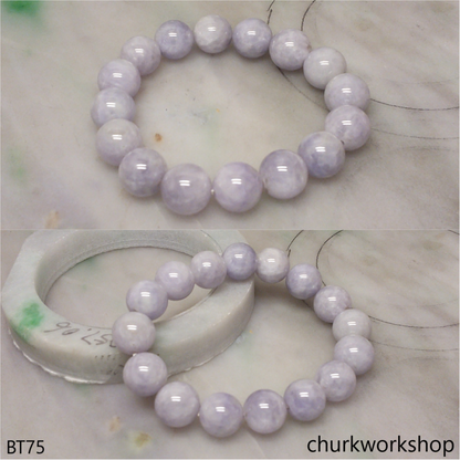 Lavender beads bracelet
