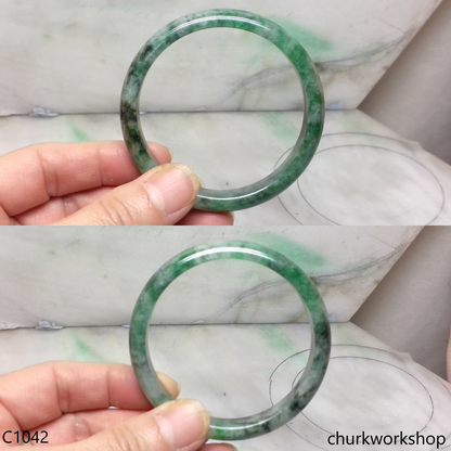 Reserved       Bluish green jade bangle