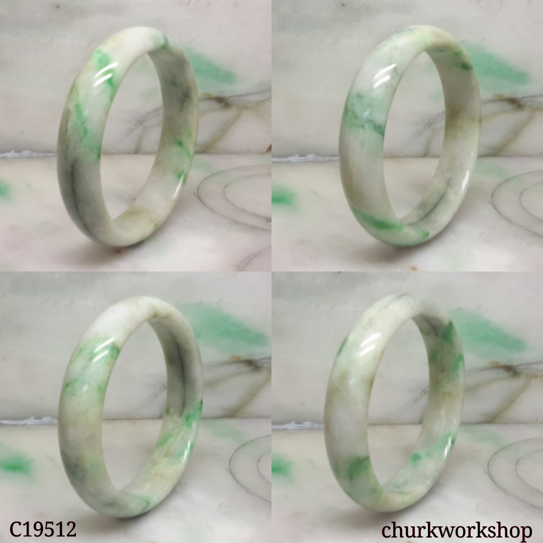Mix color jade bangle