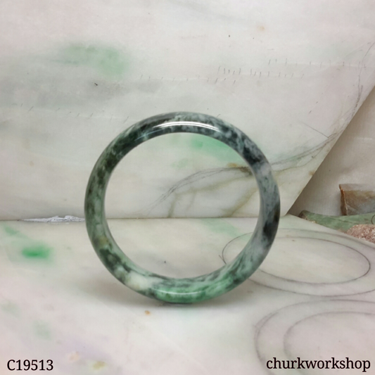 Mix color jade bangle