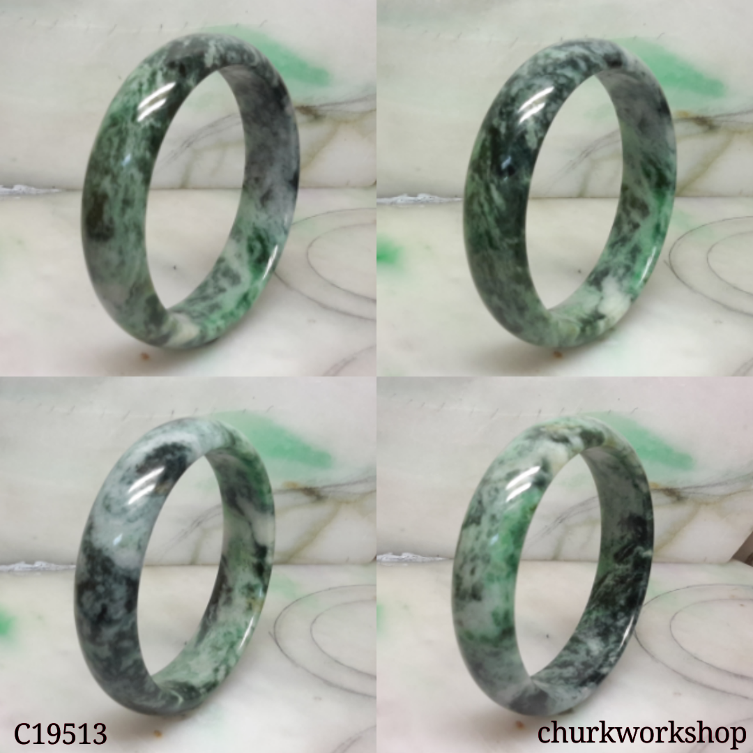 Mix color jade bangle