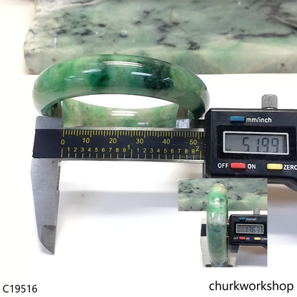 Mix color jade bangle