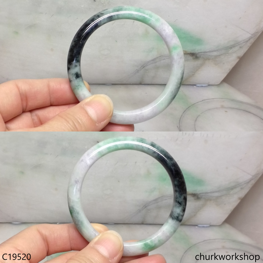 Mix color jade bangle