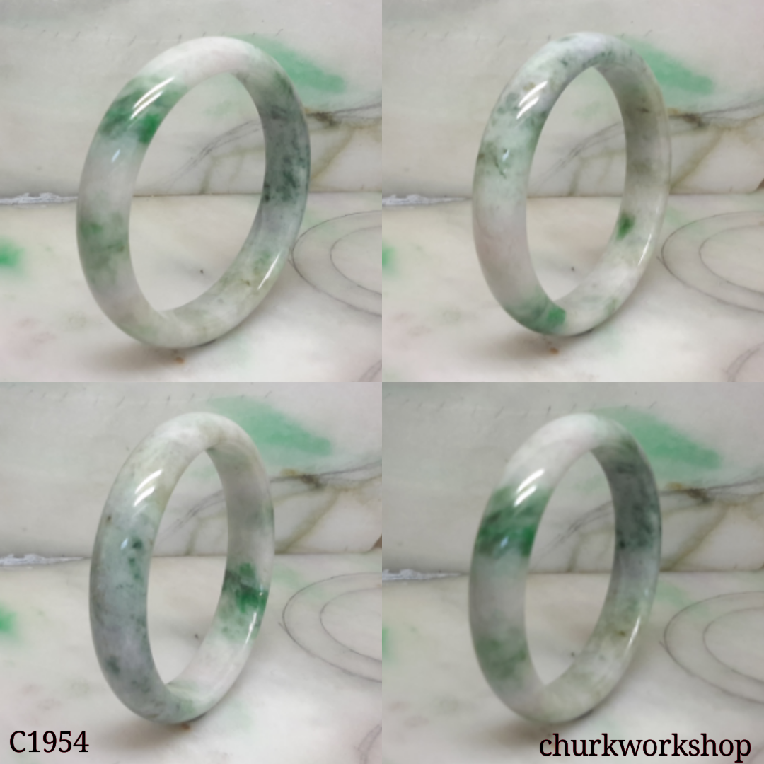 Mix color jade bangle
