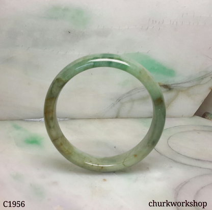 Mix color jade bangle