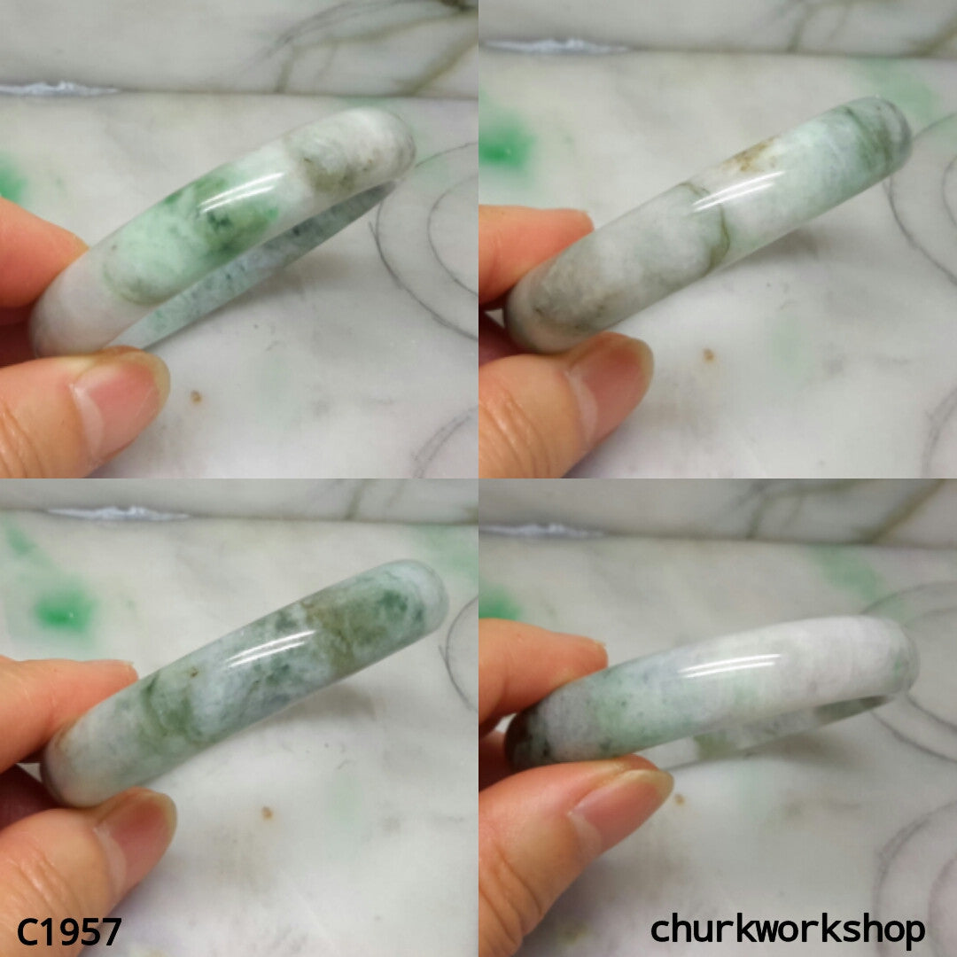 Mix color jade bangle