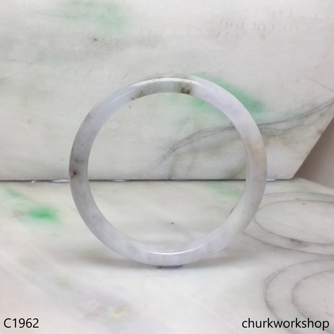 Pale lavender mix brownish green bangle