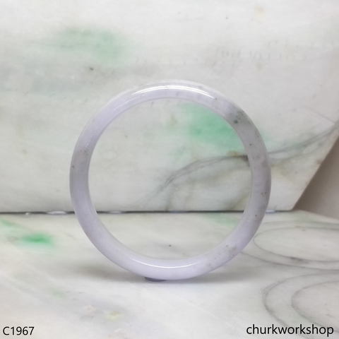 Pale lavender mix bluish green bangle