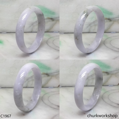 Pale lavender mix bluish green bangle