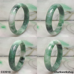 Mix green color jade bangle