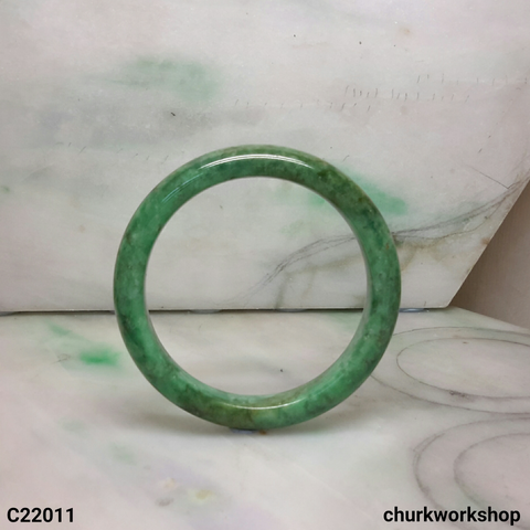 Green jade bangle