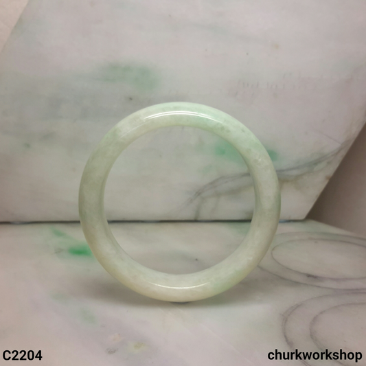 White base jade bangle