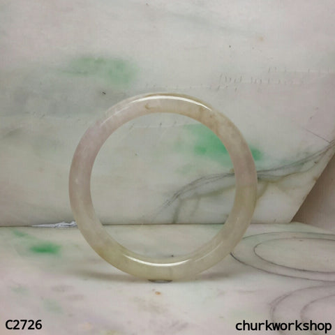 Grayish lavender mix light green bangle