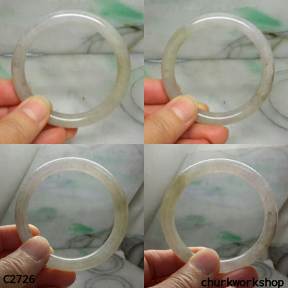 Grayish lavender mix light green bangle