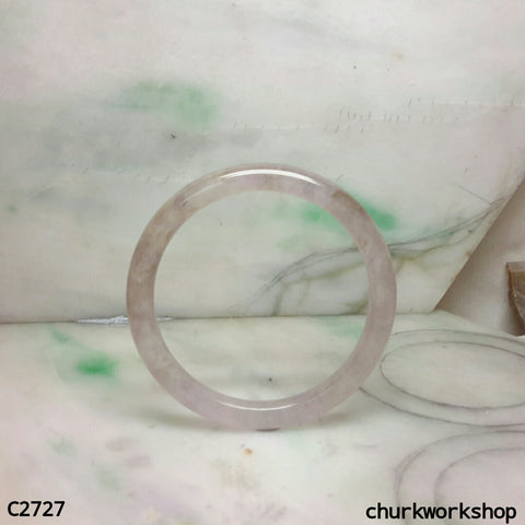 Lavender jade bangle