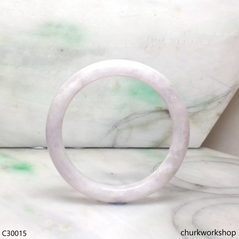 Lavender jade bangle