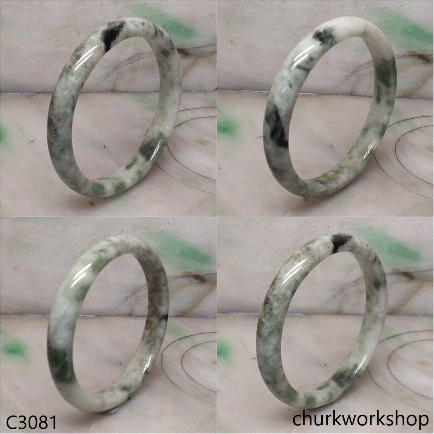 Large jade bangle