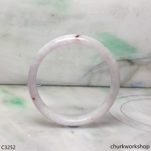 Lavender jade bangle