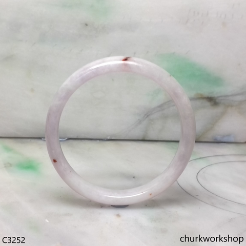 Lavender jade bangle