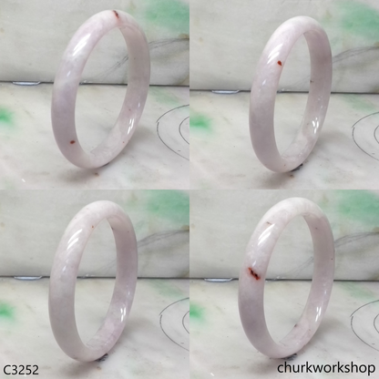 Lavender jade bangle
