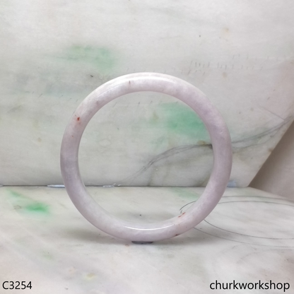 Lavender jade bangle