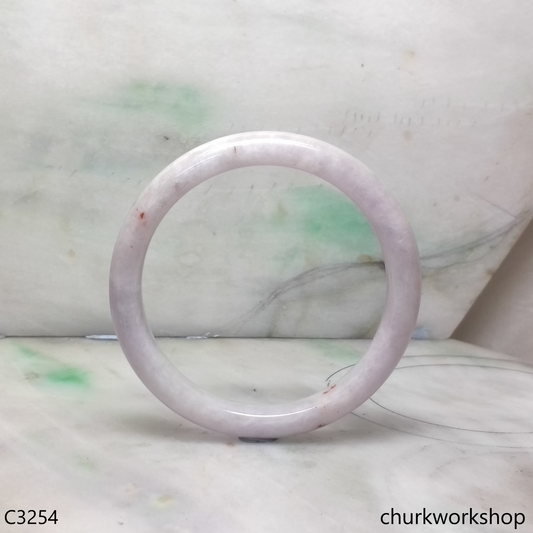 Lavender jade bangle